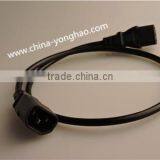 YH-16 IEC Power Plug/Computer Outlets With Safety Shutter/iec C13 Male and Female Connector 3-way Plug ALL AROUND WORLD thumbnail-1