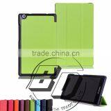 Fashionable Popular Three Folds Ultrathin Stand PU Leather Tablets Cases For Lenovo TAB2 A8-50 Fast Delivery