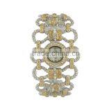 New Model Unique Fashion Ladies Dress Wide Band Alloy Quartz With Japan Quartz Watch thumbnail-3