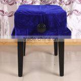Piano Stool Chair Cover Pleuche Decorated With Macrame 55 * 35cm for Piano Single Chair Universal Beautiful thumbnail-4