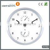 Metal DCF-77 Atomic Wall Clock thumbnail-4