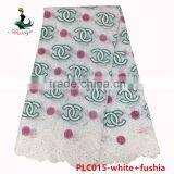 Haniye 2016 Nigerian Polish Lace Embroidery Fashion Styles 100% Cotton Polish Lace /PLC015 thumbnail-1