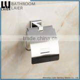Simple Latest Styles & Innovations Covered Zinc Alloy Chrome Finishing Bathroom Sanitary Items Wall Mounted Toilet Paper Holder thumbnail-5