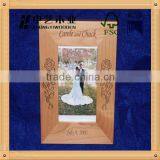 China Factory BSCI OEM Office Standing Plywood Wooden Photo Pictures Gift Frame thumbnail-1