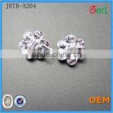 68mm Gold Wedding Chair Sash Rhinestone Buckles