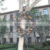 Halloween Hanging Wreath With Artificial Fruit thumbnail-1