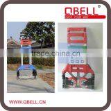 Foldable Two Wheel Aluminium Shopping Trolley Cart, Folding Luggage Cart thumbnail-2