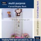 CDR12030 Folding Wpc Material Cabinet China Supply Carved Shelf Cabinet Storage