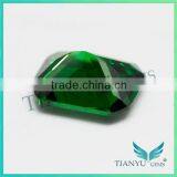 Free Sample Hot Sale Gemstone Wholesale Octagon Cut Cubic Zirconia,Synthetic Emerald Green CZ Stone thumbnail-4