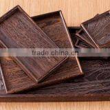 Large Sets of Small Trays,rectangle Burn Wood Tray,small Square Tray thumbnail-6