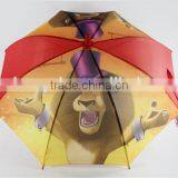 Hot Sale Cartoon Printing Straight Kids Rain Umbrella thumbnail-3
