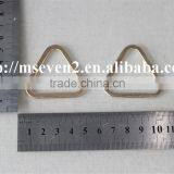 High Quality 100% Zinc Alloy Triangle Textile Garment Metal Buckles for Wholesale thumbnail-6