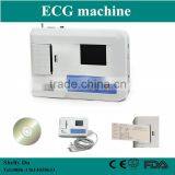 CE&ISO Best Price Color Screen Medical Equipment 3 Channel Electrocardiograph ECG Machine With Software EKG Machine-903BS-Shelly thumbnail-1