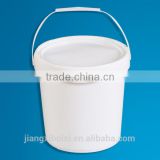 1 galon 5 galon 5litre 10 litre PP white plastic bucket cheap plastic bucket manufacturer for wholesales
