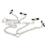 SEX LADIES NIPPLE CLAMPS WITH VAGINAL CLAMPS SEX TOYS LADIES NIPPLE CLAMPS SEX GAME TOYS WHOLESA NIPPLE CLAMPS thumbnail-1