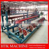 HTK Factory HOT SALE Automatic Double Wire Chain Link Fence Making Machine