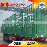 Fence Wall Side Open Cargo Truck Trailer for Sale thumbnail-4