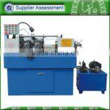 Thread roll machine for solid bar screw making