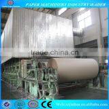 2100mm Brown Kraft Paper Roll Machine,corrugated Paper Machine for Sale thumbnail-1
