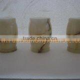 PAKISTANI CHEAP EXPORT QUALITY URNS ONYX MARBLE HANDICRAFTS thumbnail-5