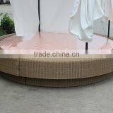 Fancy Contemporary Theme Hotel Wicker Round Beds thumbnail-6