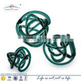 Mini Colorful Swirl Unique Shape Glass Tubes for Crafts for Home Decoration thumbnail-1