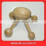 Promotion Body Care Hand Holder Four Legs Scrubber Wood Massage thumbnail-1