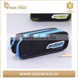 Fashion Fabric Pencil Bag Double Layer Canvas Pancil Case thumbnail-2