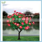 Artificial peony flower tree with lights