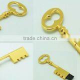 Silver 8GB Metal Key Shaped USB 2.0 Flash Drive, Golden Key Drive Memory 4gb, Mini Metal Traveller Key thumbnail-6