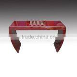 High Quality Best Selling Metallic Red Rectangle Table From Vietnam thumbnail-1
