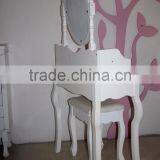Wooden Dressing Table With Mirros and Stool /Dressing Table /Wooden Dresser/mirror Furniture Dressing Table thumbnail-5