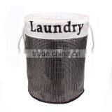 New Design Folding Laundry Basket With Closing, Textilene Series Laundry Hamper thumbnail-4