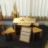 Simple Design Waterproof Bamboo Table and Chair thumbnail-1