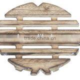 Wooden Mat With Wheels for Your Flower Pot thumbnail-5