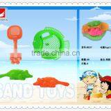 Factory Supply Eco Plastic Summer Sand Toys 4PCS Set for Kids thumbnail-1