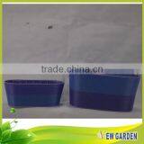 Newgarden Smooth Surface Flower Pot Imitation Rattan Basket thumbnail-3