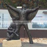 Theme Park Bronze Art Foundry Metal Craft Life Size Elvis Statue thumbnail-5