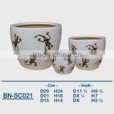 Vietnamese Ceramic Indoor Pot/ Indoor Planter BN-SC021 thumbnail-1