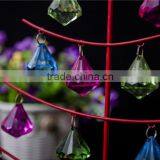 Artificial Clear Acrylic Colorful Diamond Bead Display Table Decorations thumbnail-4