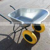 Wb7613 High Quality Industry Wheel Barrow With PU Solid Wheel thumbnail-1