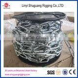 Factory Supply Zinc Plated DIN763 Long Link Chain thumbnail-1