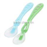 New Arrival Feeding Supplies BPA Free Silicone High Quality Baby Weaning Spoon, With Storage Case thumbnail-2
