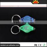 Custom 365nm UV Led Flashlight Keychain With Insulating Piece,Wholesale Purple Light Keychain thumbnail-2