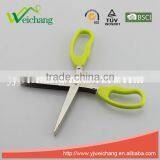 WCSC0532 Premium Soft Grip Stainless Steel Precision 5 LAYER BLADES SCISSOR New Design thumbnail-3