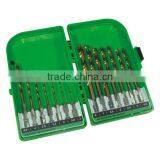 14 Piece Hex Shank Twist Drill Set in Plastic Case thumbnail-1
