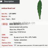 Decorative Artificial Plants Brazil Leaves for Sale Artificial Leaves thumbnail-2