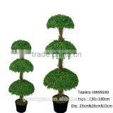 Artificial Topiary Balls Outdoor Artificial Topiary Palm Leaves Boxwood Balls thumbnail-2