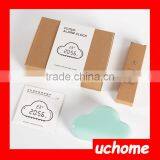 UCHOME Digital Geometric Alarm Clock Muid Voice-Activated Desktop Backlight Time Date Cloud Clock/Cloud Shape Kids Alarm Clock thumbnail-6