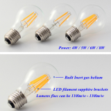 A19-2S2W Dimmable Filament Lamp Led Light E27 Dimmable LED Bulb 1.5W 3.5W 5W 7W Decorative Lamp thumbnail-1